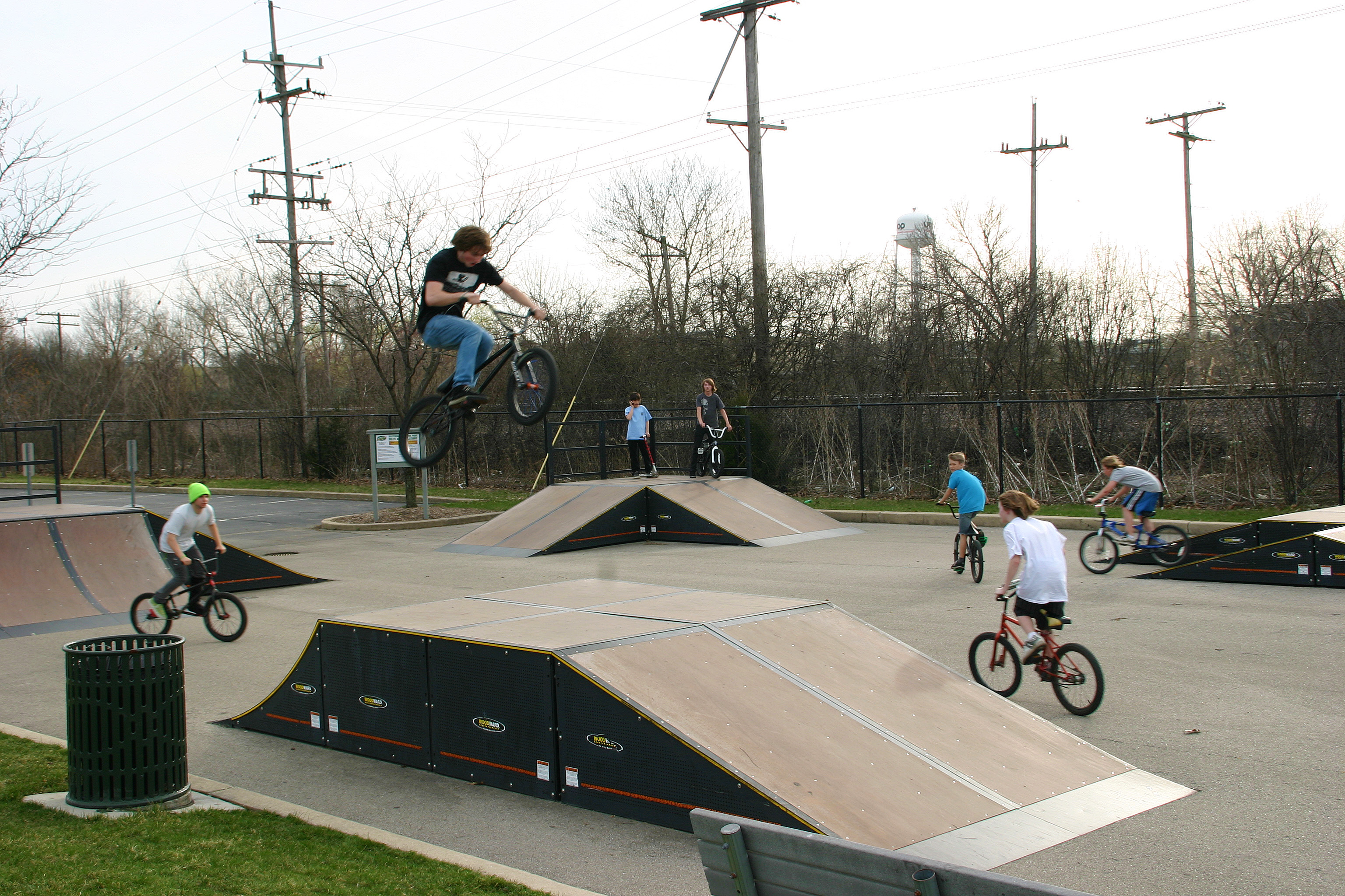 skatepark bmx bikes
